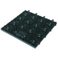 Co-Extrusion 500*500 mm WPC Interlocking Waterproof Deck Tiles
